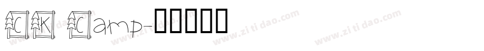 CK Camp字体转换